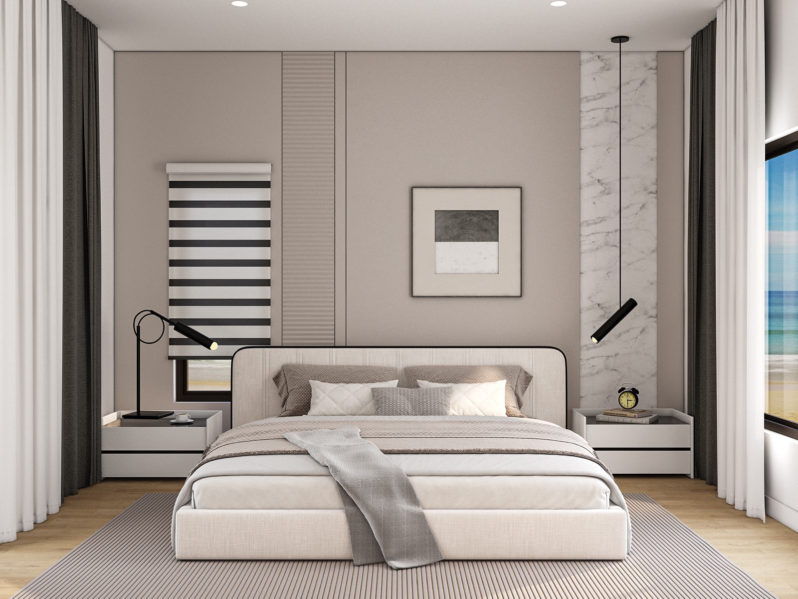 3-Bedroom · Master Bedroom